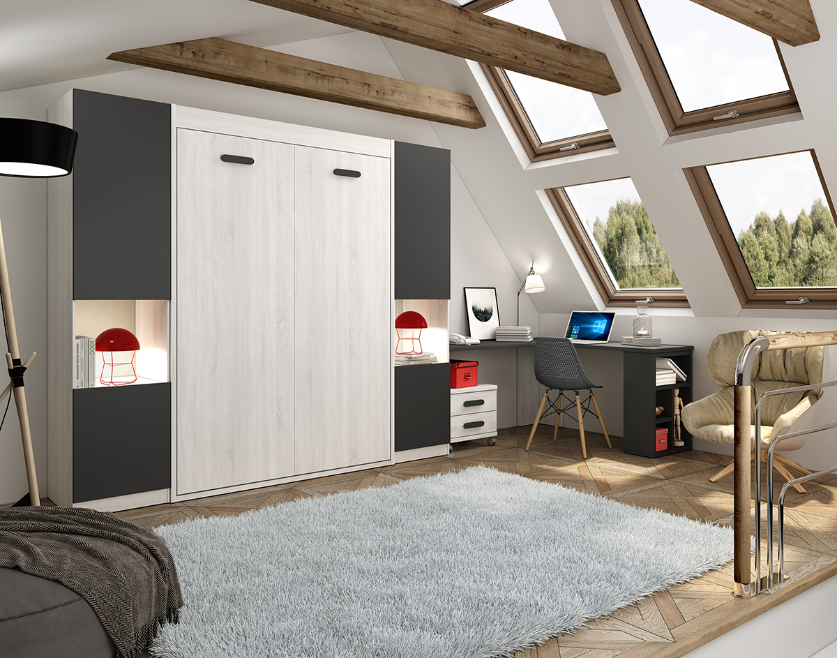 CAMA ABATIBLE VERTICAL 