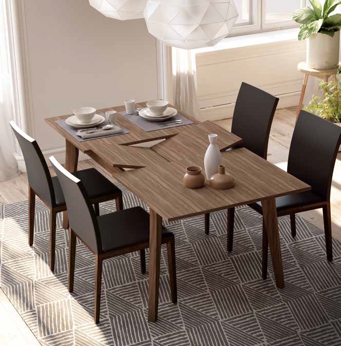 MESA COMEDOR EXTENSIBLE RECTANGULAR