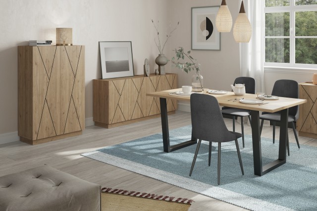 MESA COMEDOR RECTANGULAR