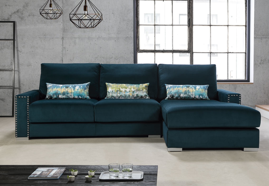 Chaise Long, catálogo de Sofás y Sillones - MUEBLES RUIZ